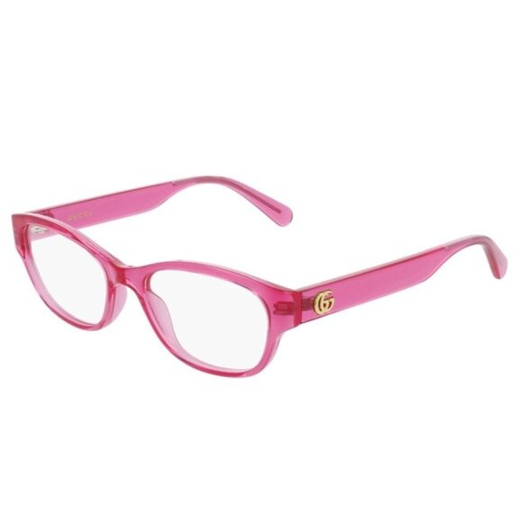NEW GUCCI EYEGLASSES PINK WOMEN EYEWEAR GUCCI - Picture 1 of 4